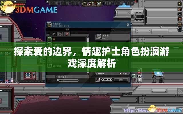 探索愛的邊界，情趣護士角色扮演游戲的深度解析  第1張