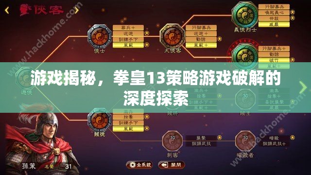 拳皇13策略游戲破解的深度探索，游戲揭秘之旅