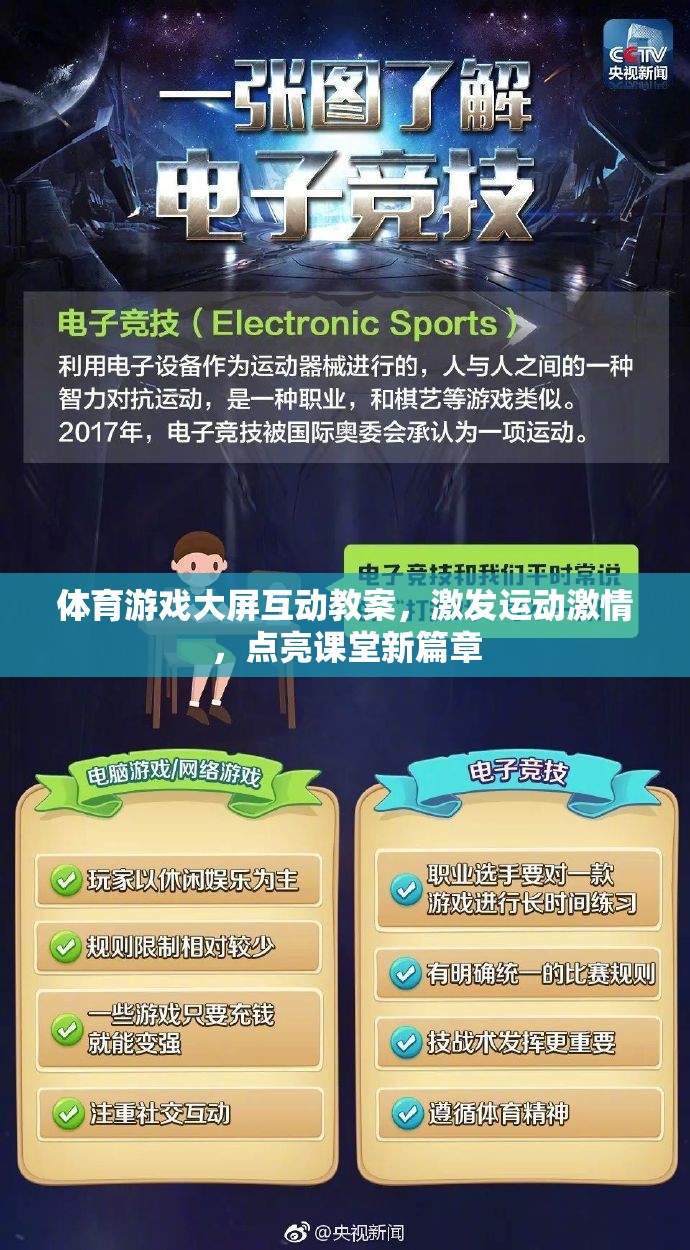 體育游戲大屏互動，點燃運動激情，開啟課堂新篇章