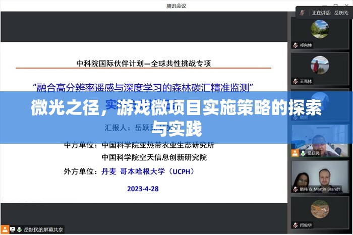 微光之徑，游戲微項(xiàng)目實(shí)施策略的探索與實(shí)踐