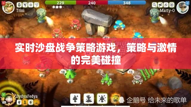 實時沙盤戰(zhàn)爭策略，策略與激情的激情碰撞