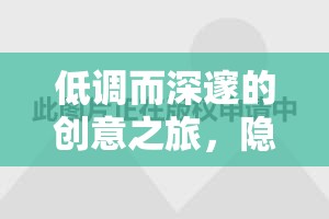 低調(diào)而深邃的創(chuàng)意之旅，隱名匠心——一款專為低調(diào)有創(chuàng)意的男玩家打造的游戲