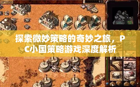 微妙策略的奇妙之旅，PC小國策略游戲深度解析