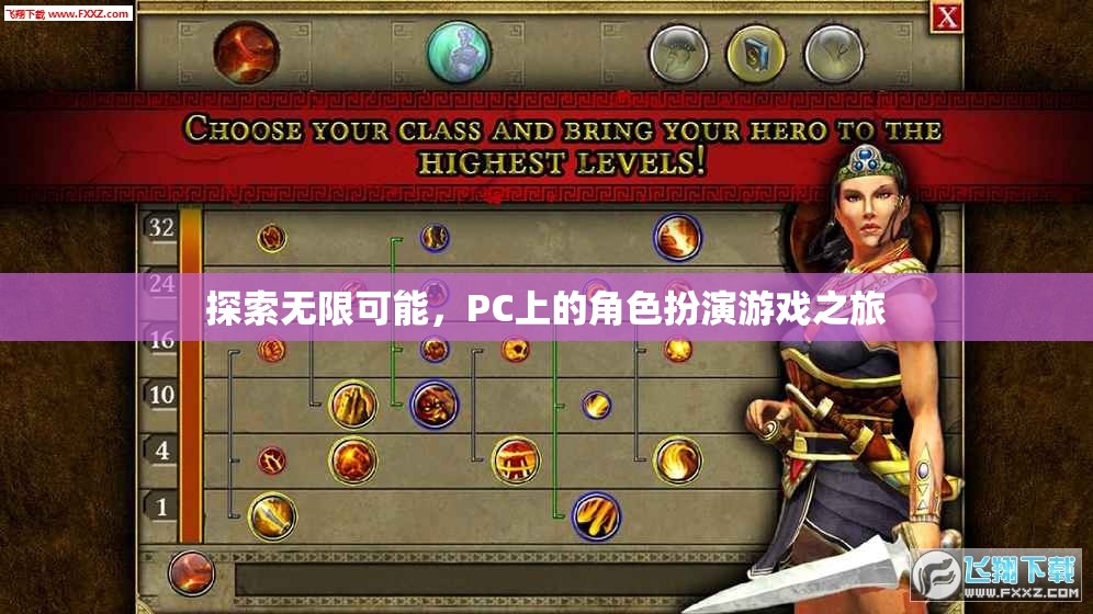 探索無限可能，PC上的角色扮演游戲之旅