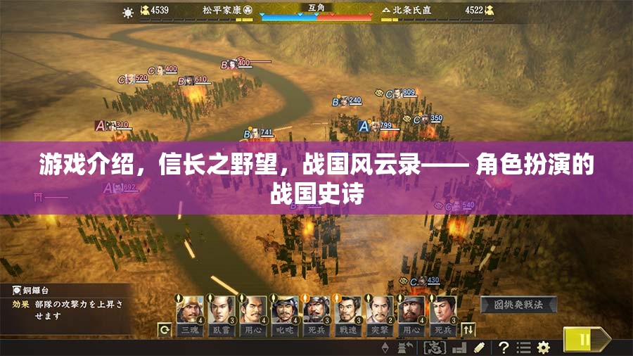 信長之野望，戰(zhàn)國風(fēng)云錄—— 角色扮演的戰(zhàn)國史詩
