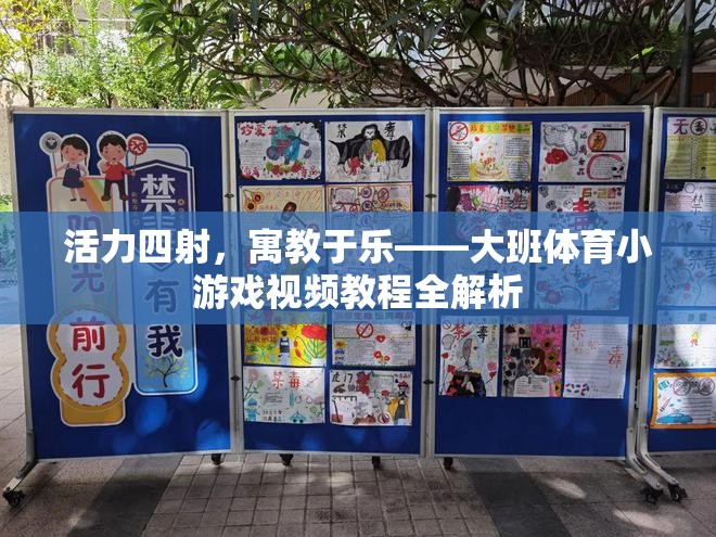 活力四射，寓教于樂，大班體育小游戲視頻教程全面解析  第3張