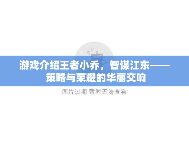 智謀江東，王者小喬的榮耀交響