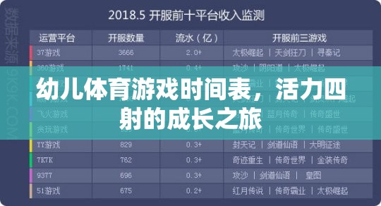 活力四射，幼兒體育游戲時(shí)間表，開(kāi)啟成長(zhǎng)之旅