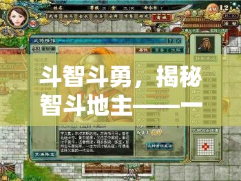 智斗地主，策略與智慧的戰(zhàn)斗游戲揭秘