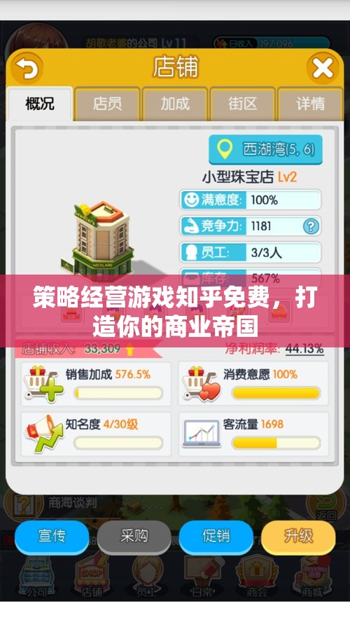 免費策略經(jīng)營游戲，打造你的商業(yè)帝國