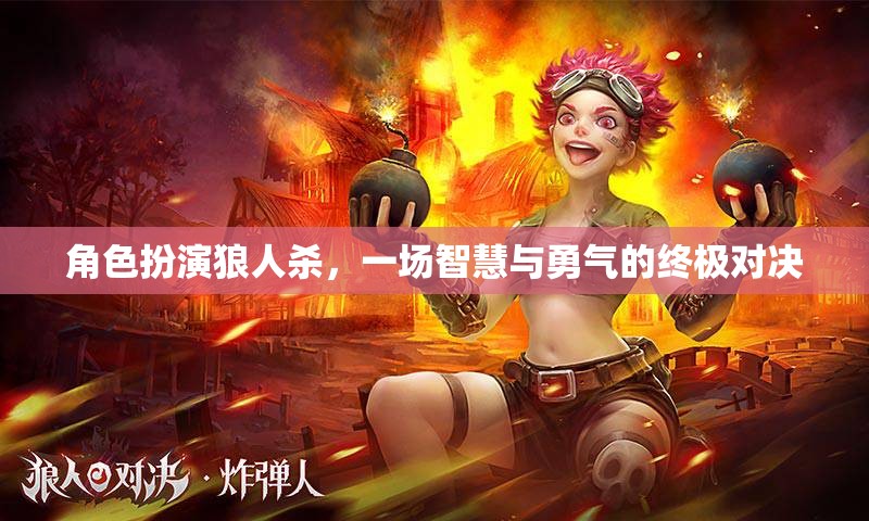 智慧與勇氣的終極對決，角色扮演狼人殺