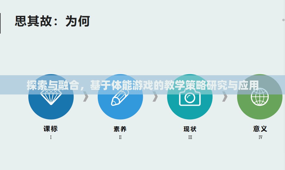 探索與融合，基于體能游戲的教學(xué)策略研究與應(yīng)用