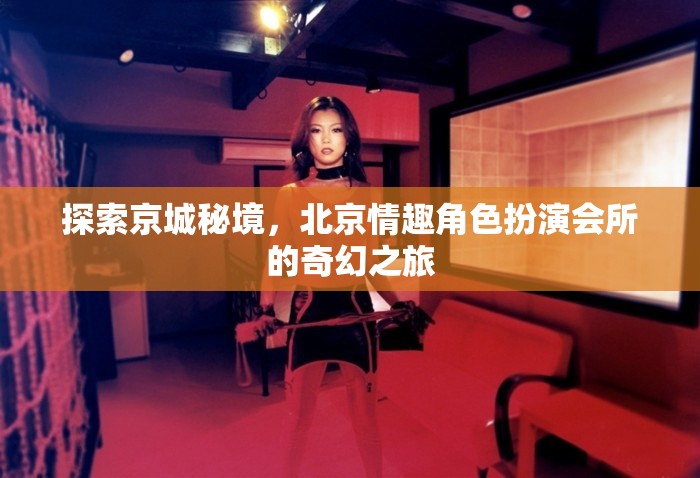 京城秘境探索，北京情趣角色扮演會所的奇幻之旅  第3張