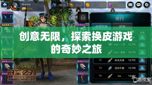 創(chuàng)意無限，探索換皮游戲的奇妙之旅