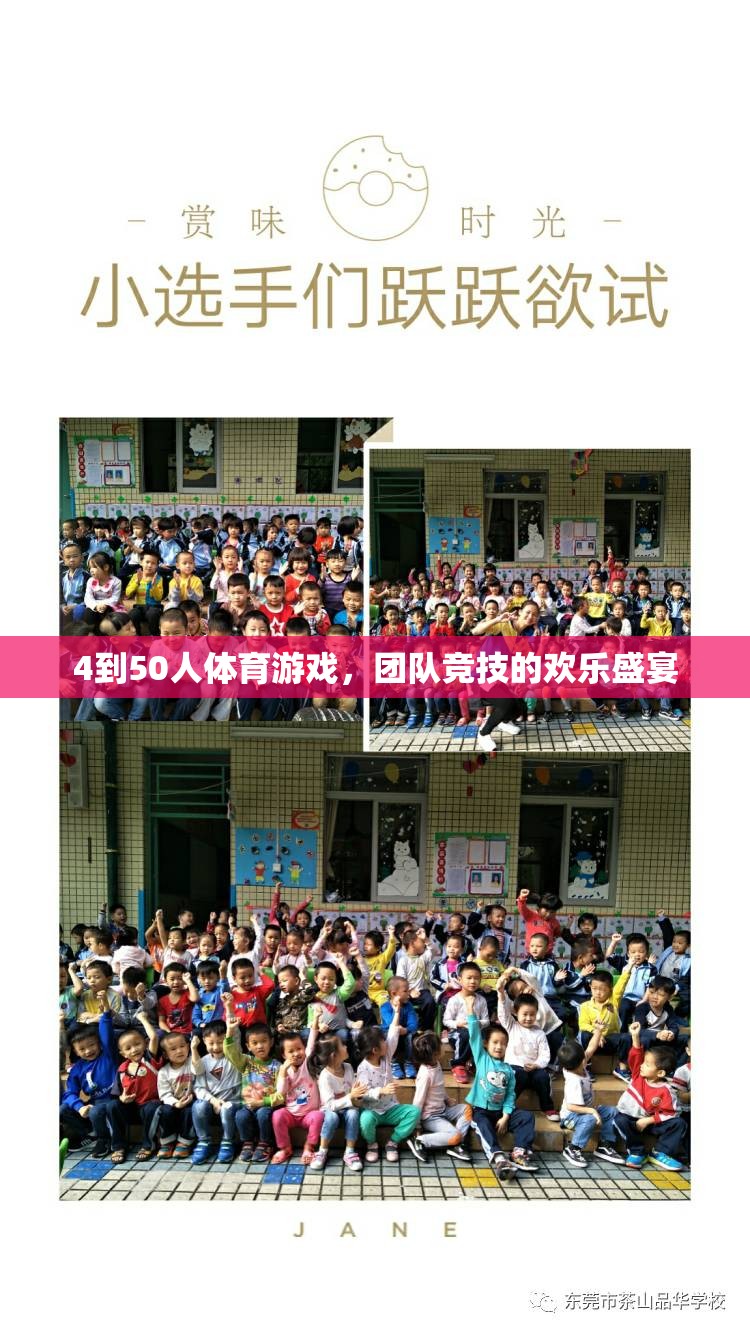 歡樂競技，4至50人團隊體育游戲盛宴