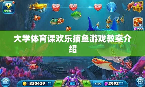 大學體育課歡樂捕魚游戲，寓教于樂的體育教學新體驗