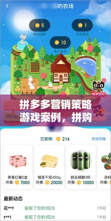 拼多多拼購樂園，營銷策略的奇妙游戲之旅