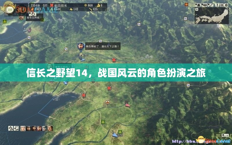 信長(zhǎng)之野望14，戰(zhàn)國(guó)風(fēng)云的沉浸式角色扮演之旅