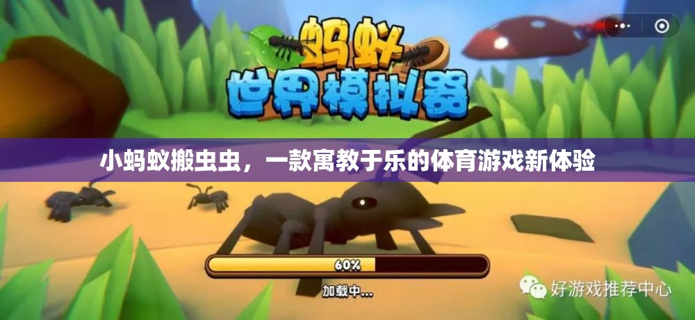 小螞蟻搬蟲蟲，寓教于樂的體育游戲新體驗