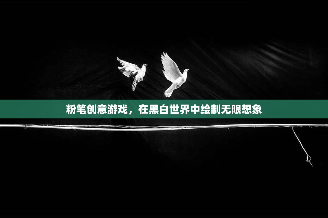 黑白世界的無限想象，粉筆創(chuàng)意游戲  第1張