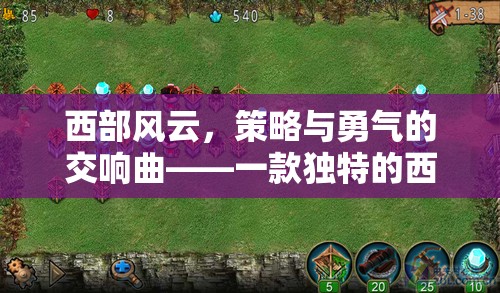 西部風云，策略與勇氣的塔防交響曲