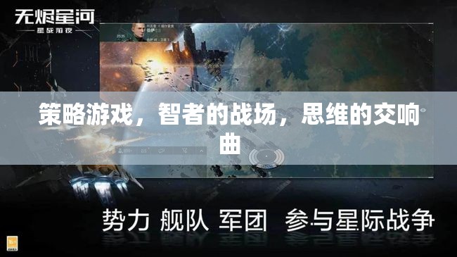 智者的戰(zhàn)場，策略游戲中的思維交響曲
