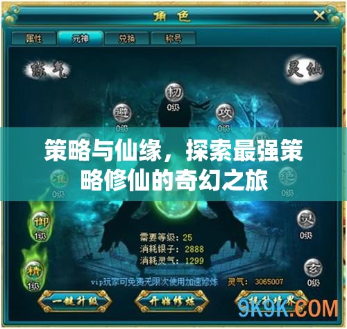 策略與仙緣，探索最強策略修仙的奇幻之旅