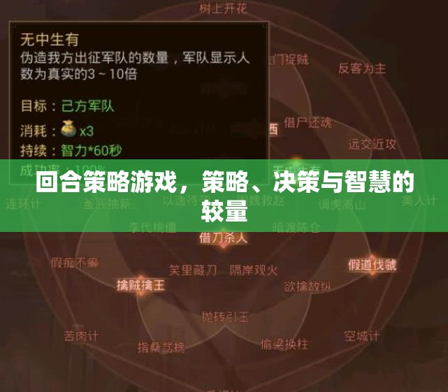 回合策略游戲，智慧與決策的巔峰對決