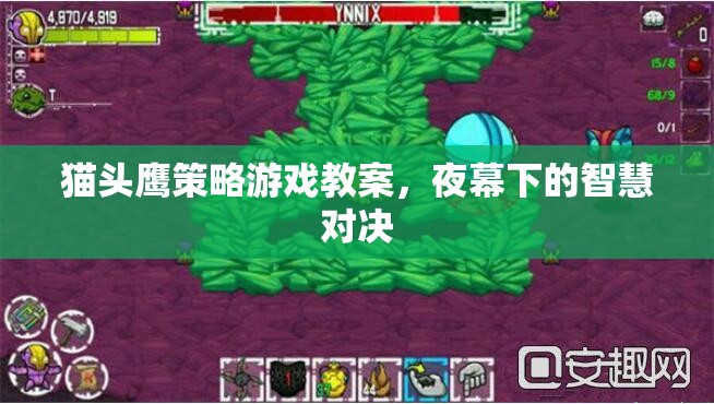 夜幕下的智慧對(duì)決，貓頭鷹策略游戲教案設(shè)計(jì)