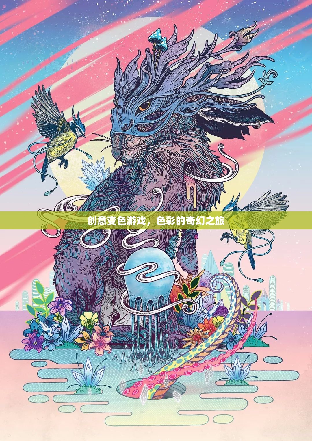 創(chuàng)意變色游戲，色彩的奇幻之旅