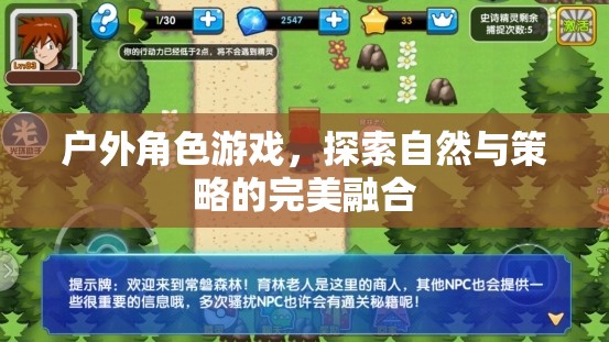 自然與策略的完美碰撞，戶外角色游戲的探險之旅