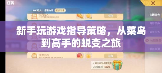 新手游戲進(jìn)階指南，從菜鳥到高手的蛻變之旅