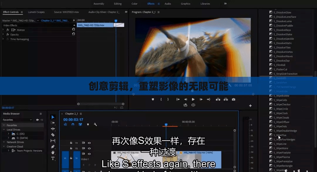 創(chuàng)意剪輯，解鎖影像的無限可能