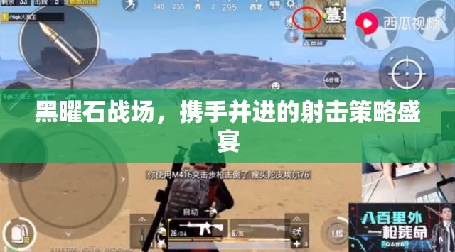 黑曜石戰(zhàn)場(chǎng)，攜手共赴的射擊策略盛宴