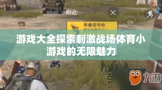探索刺激戰(zhàn)場，體育小游戲的無限魅力