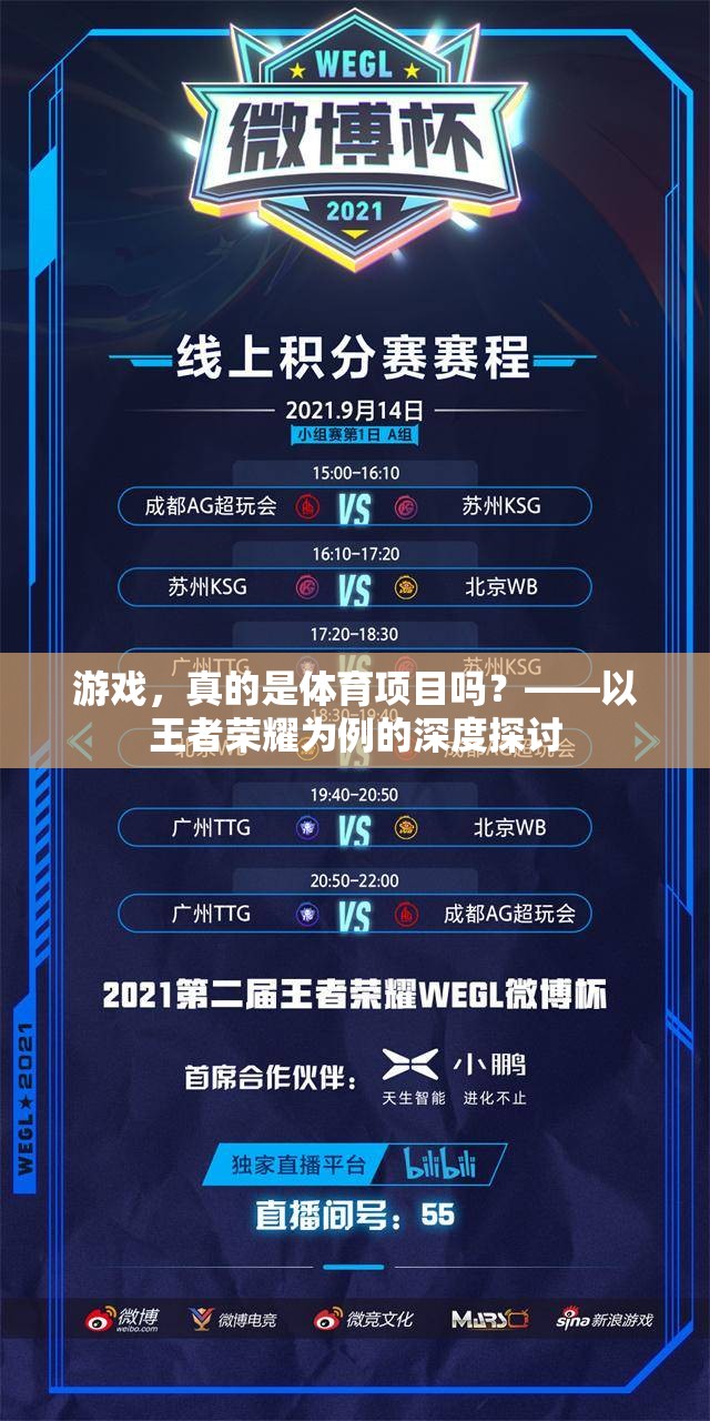 王者榮耀，游戲是否應被視為體育項目？