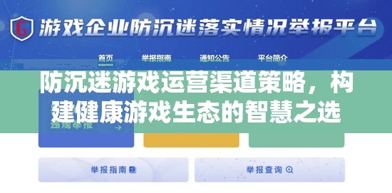 防沉迷游戲運營策略，構(gòu)建健康游戲生態(tài)的智慧之選  第3張