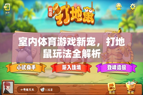 打地鼠，室內(nèi)體育游戲的新寵全解析