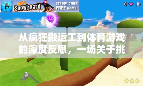 從瘋狂搬運(yùn)工到體育游戲，挑戰(zhàn)、樂趣與成長的深度反思之旅