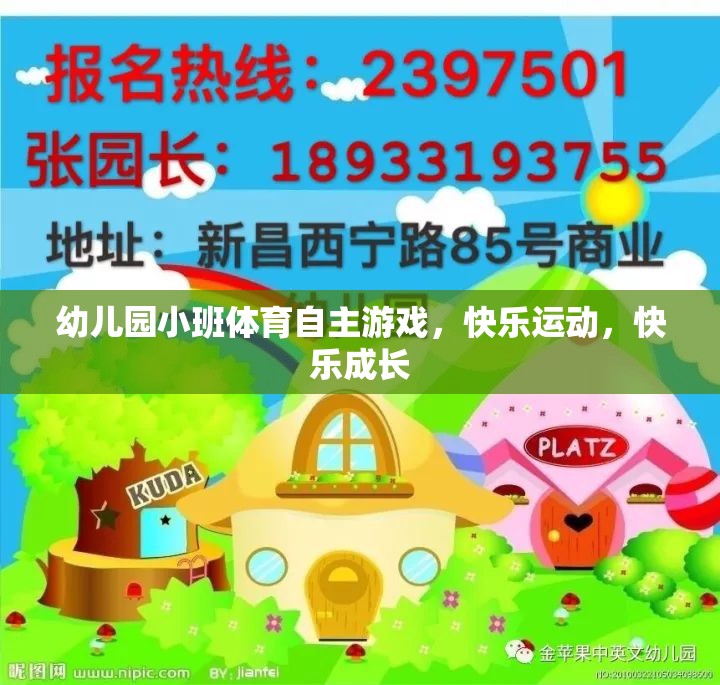 幼兒園小班體育自主游戲，快樂運(yùn)動(dòng)，快樂成長