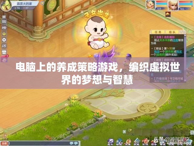 編織虛擬夢想，電腦上的養(yǎng)成策略游戲