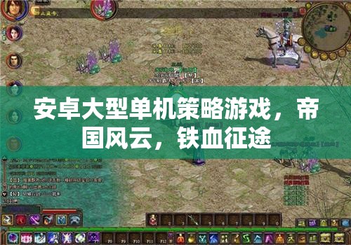 帝國風(fēng)云，鐵血征途——安卓平臺上的大型單機策略游戲