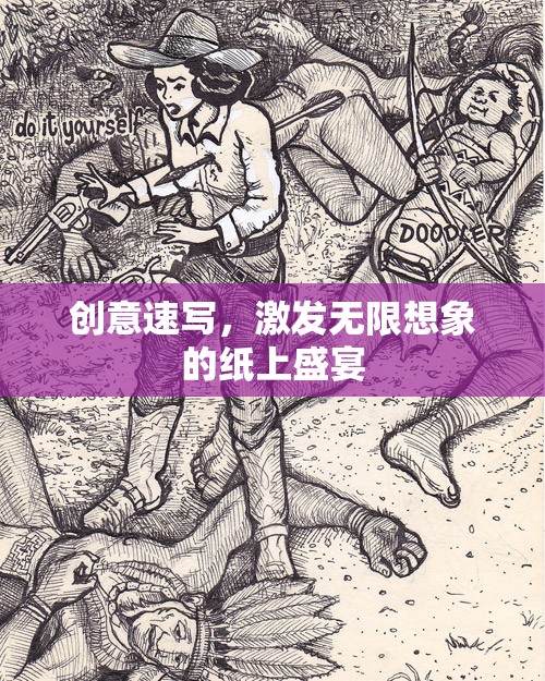 創(chuàng)意速寫，激發(fā)無限想象的紙上盛宴