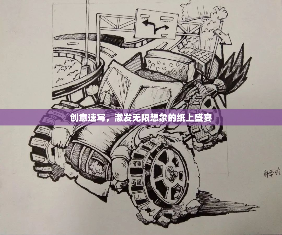 創(chuàng)意速寫，激發(fā)無限想象的紙上盛宴