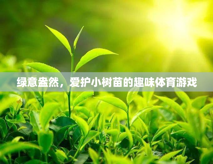 綠意盎然，小樹(shù)苗保護(hù)趣味體育游戲