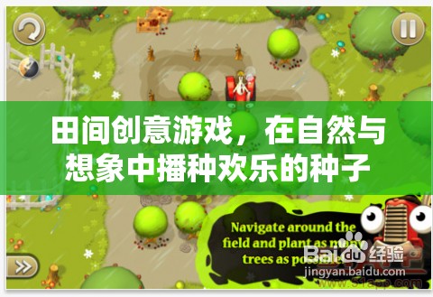 田間創(chuàng)意游戲，播種歡樂的種子在自然與想象中
