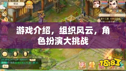 組織風云，角色扮演大挑戰(zhàn)游戲介紹  第3張
