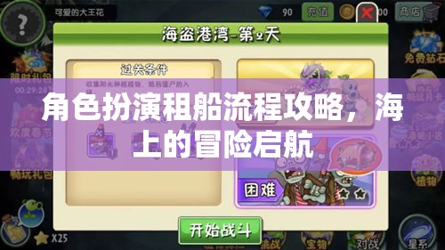 海上的冒險啟航，角色扮演租船流程攻略  第1張