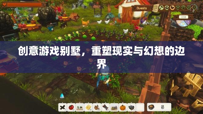 重塑現(xiàn)實與幻想，創(chuàng)意游戲別墅的奇幻之旅