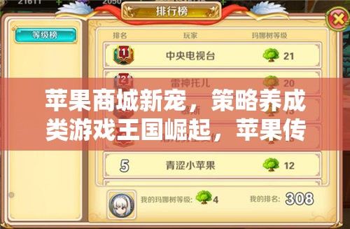 蘋(píng)果傳奇，策略養(yǎng)成類(lèi)游戲在蘋(píng)果商城的崛起與深度解析